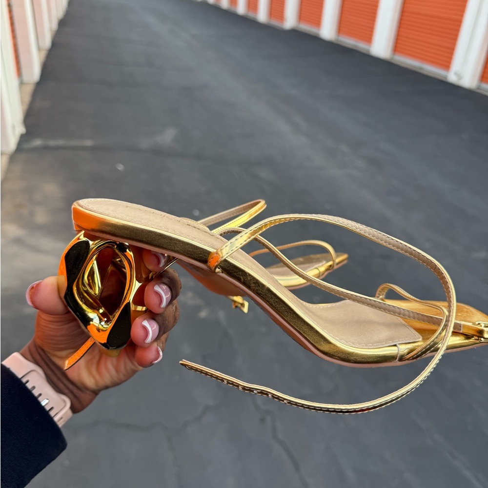 Fashion Nova Gold Women's Sandals